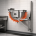 Thumbnail image #3 for Legion TWSWT-60 Full Jacketed Direct Steam Wall-Mount Tilting Kettle, 60 Gallon