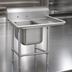 Thumbnail image #3 for Advance Tabco Regaline 1-Compartment Stainless Steel Sink with Right-Hand Drainboard, 28 x 20 x 14 Inch Bowl, 49-3/8 x 36 Inch