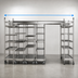 Thumbnail image #3 for Metro TOP-TRACK 13 Ft Overhead Track Set for High-Density Shelving