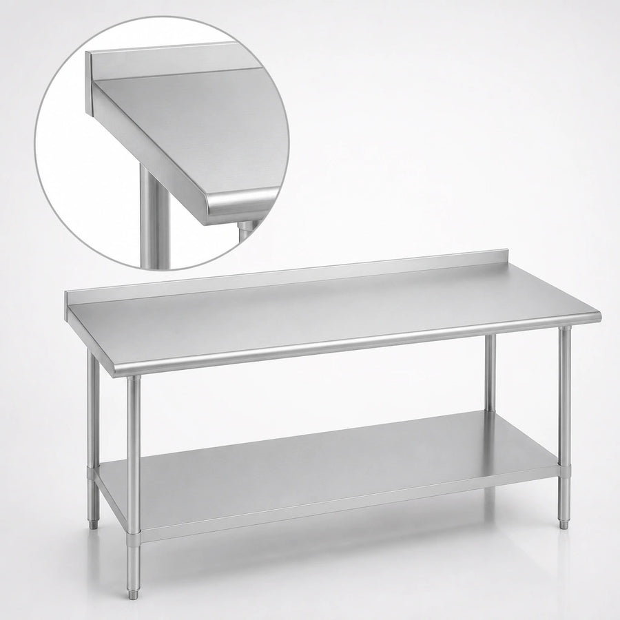 16-Gauge 300-Series Stainless Steel Top