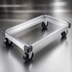 Thumbnail image #3 for Metro 30 x 18 Inch Aluminum Made-to-Order Truck Dolly Frame with Wraparound Bumper