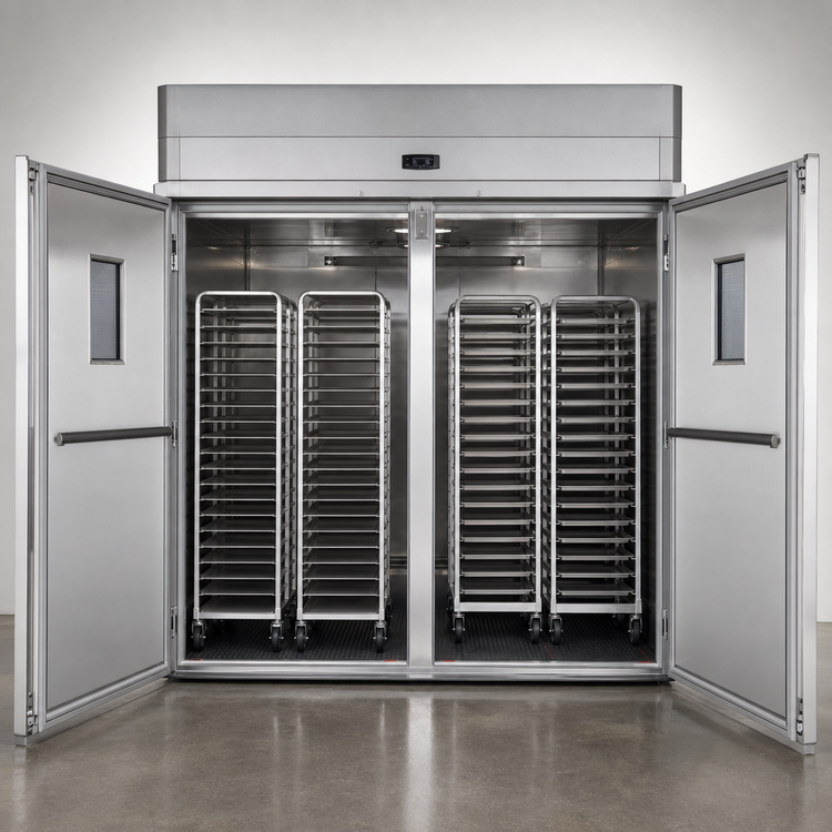 Product image #3 for Baxter RPW2E 60.5-Inch Deep Double Wide Roll-In Retarder/Proofer Cabinet
