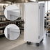 Thumbnail image #3 for Omcan USA 32-Tier Enclosed Mobile Aluminum Pan Rack Cabinet for 18 x 26 Inch Pans