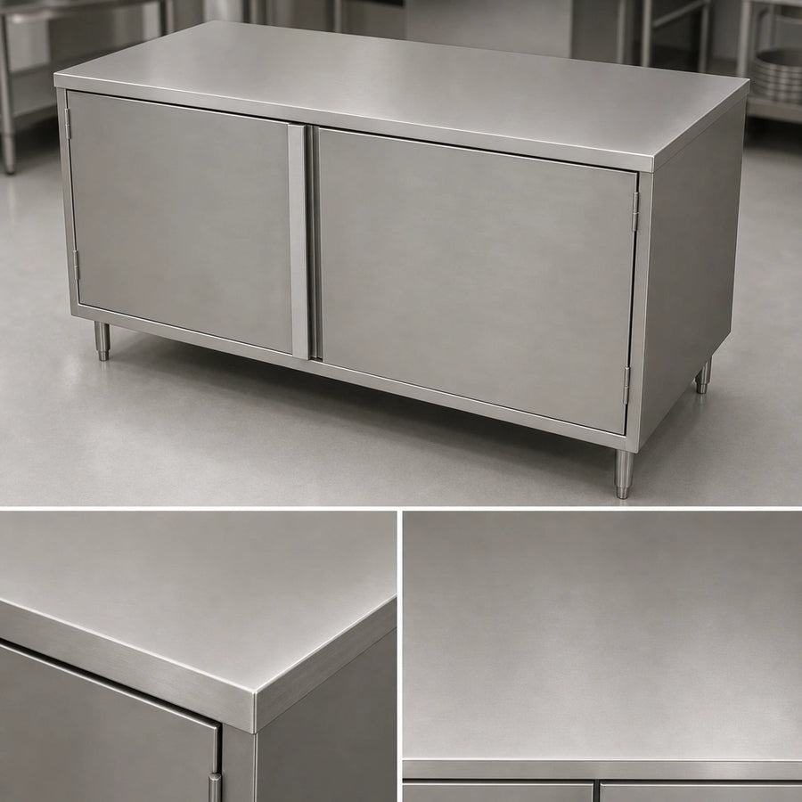 Flat Stainless Steel Top