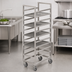 Thumbnail image #3 for Channel 438S6 Single-Section Stainless Steel End-Load Cafeteria Tray Rack, 28-Tray Capacity, 64-Inch Height
