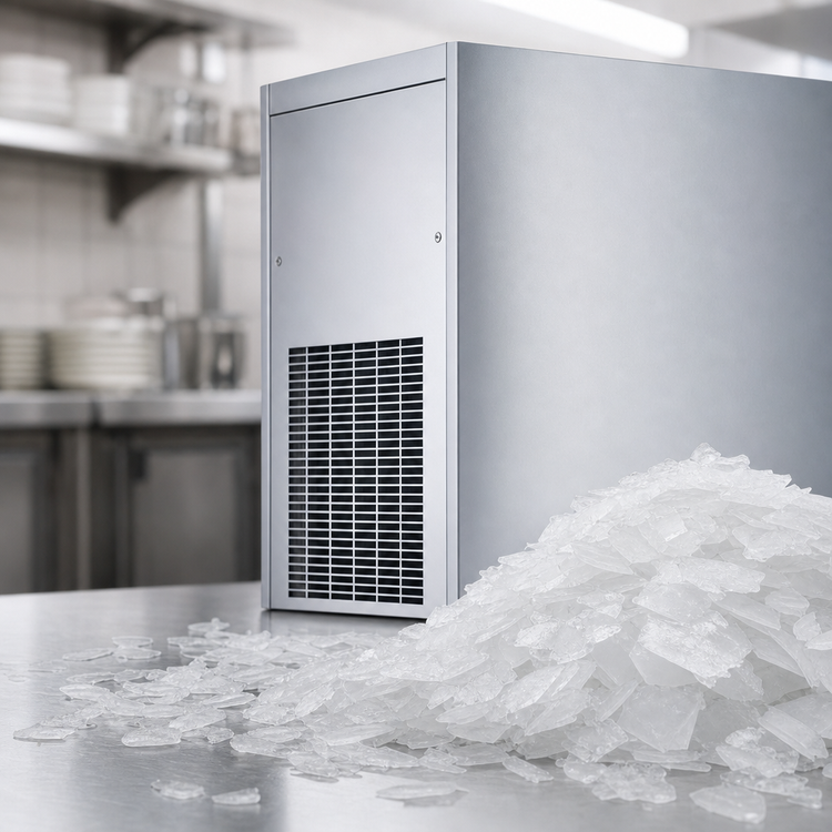 Product image #3 for Manitowoc RFF1220C Flake Ice Maker Head, Air-Cooled, Remote Refrigeration, 1,152 lb/24 Hr