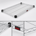 Thumbnail image #3 for QuadTruss Quad-Adjust Wire Shelf, 54 x 21 Inches, Chrome-Plated