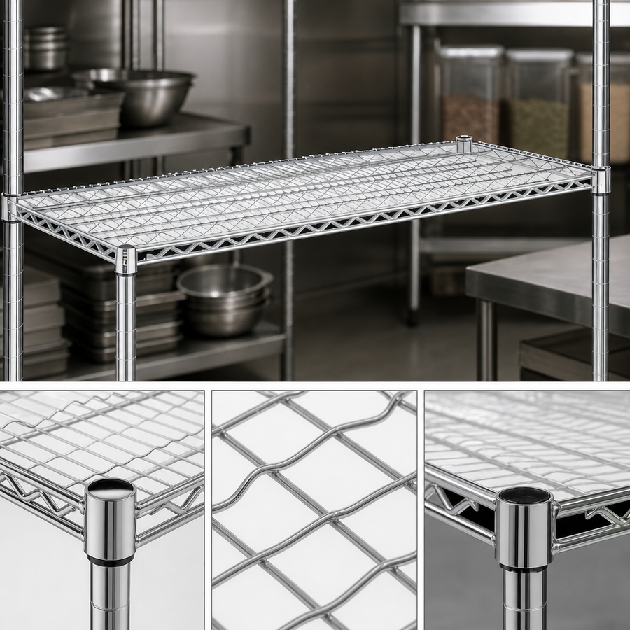 Heavy-Duty Wire Shelf