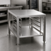 Thumbnail image #2 for Alto-Shaam Vector H/W Stainless Steel Equipment Stand with Seismic Feet, Racks, and Shelf