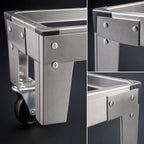 Thumbnail image #3 for Metro D2172SCB Stainless Steel Truck Dolly Frame, 72"W x 21"D, Corner Bumpers