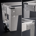 Thumbnail image #3 for Metro Made-to-Order Stainless Steel Truck Dolly Frame, 72 Inch W x 21 Inch D, Corner Bumpers