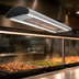 Thumbnail image #3 for Hatco Glo-Ray 30-Inch Curved Lighted Infrared Strip Heater with Dual LED Lights