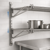 Thumbnail image #3 for Eagle Group Double Mid Shelf Bracket for Adjustable Post Wire Wall Mount Shelving, 18-Inch Deep, Stainless Steel