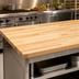 Thumbnail image #3 for John Boos Boos Block Blended Edge Grain Maple Kitchen Countertop, 144 x 42 x 1-1/2 Inch, Penetrating Oil Finish