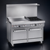 Thumbnail image #3 for Southbend Ultimate 48-Inch Gas Restaurant Range with 36-Inch Thermostatic Griddle, Convection Oven and Cabinet Base