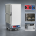 Thumbnail image #3 for Metro C5 3 Series Moisture Heated Holding & Proofing Cabinet, 3/4 Height, Gray Insulation Armour, Universal Wire Slides