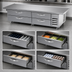 Thumbnail image #4 for Beverage-Air 96-Inch Two-Section 4-Drawer Worktop Cook Stand Refrigerator