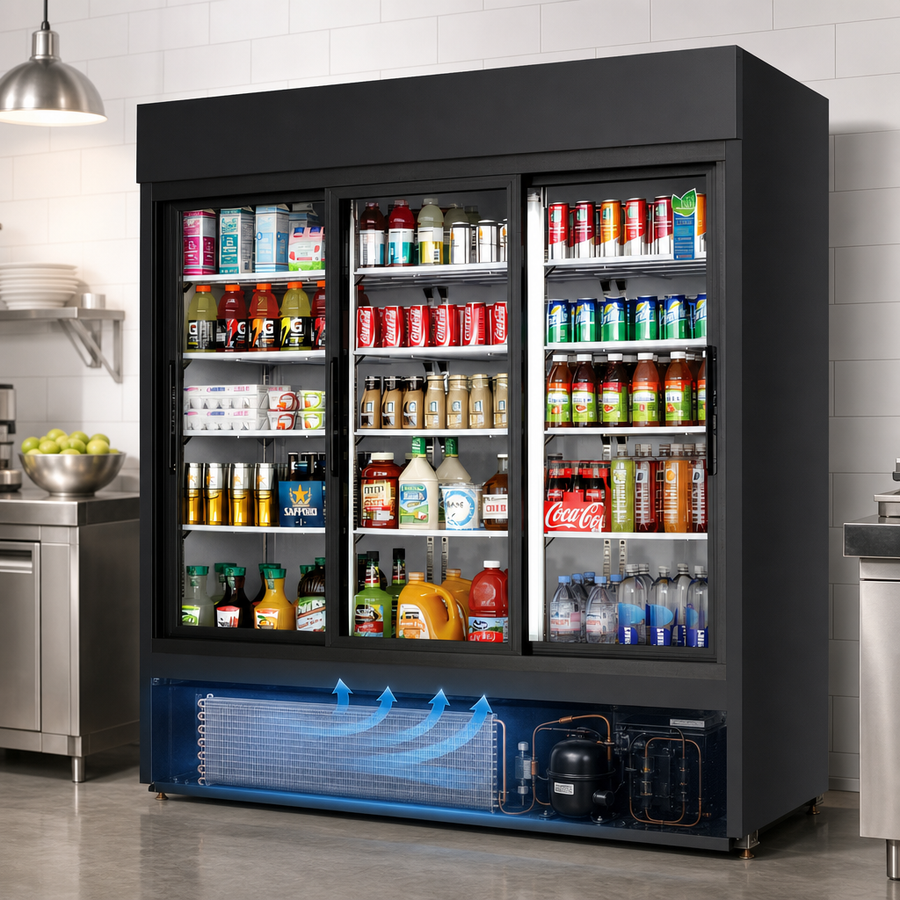 Bottom-Mounted Self-Contained Refrigeration