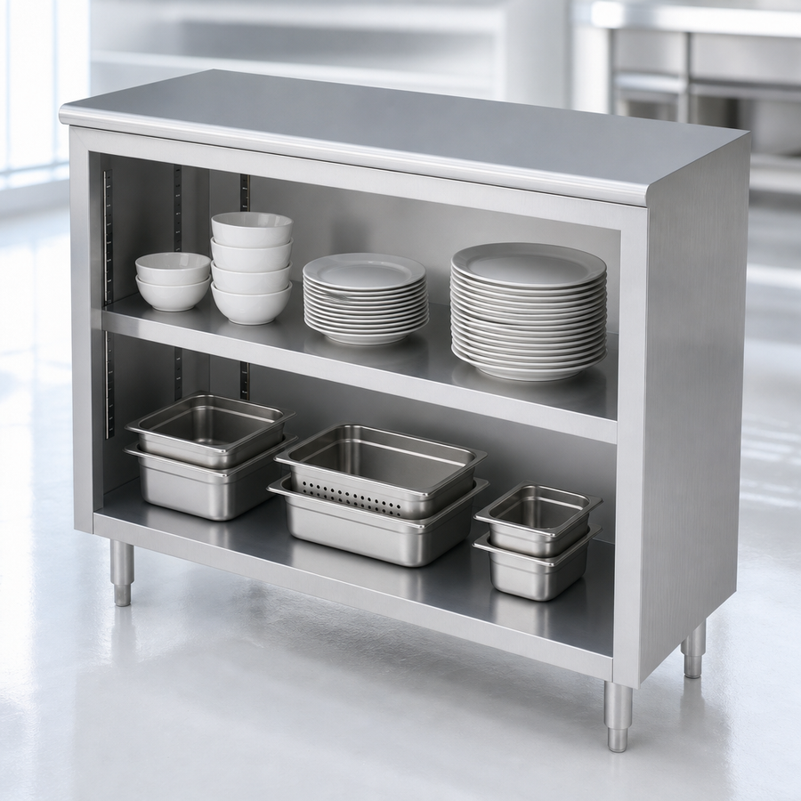 Open Front Enclosed Base Design