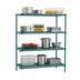 Thumbnail image #3 for Metro Super Erecta Pro 24 Inch W x 48 Inch D x 74 Inch H 4-Shelf Polymer Add-On Shelving Unit