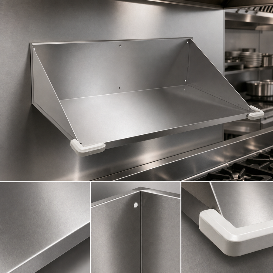 16-Gauge Stainless Steel Construction