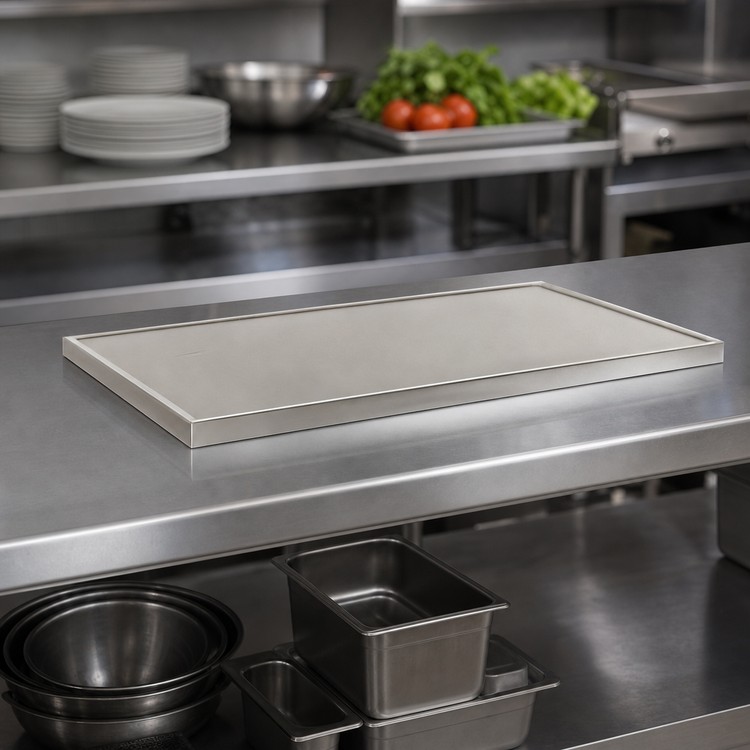 Product image #3 for Advance Tabco Flat Top Stainless Steel Countertop, 60 in x 25 in, No Backsplash
