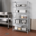 Thumbnail image #3 for Quantum Stationary 5-Shelf Wire Shelving Starter Kit, 30