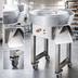 Thumbnail image #3 for BakeMax Floor Model Dough Ball Rounder with Legs and Casters, 70 to 1,200 Gram Capacity