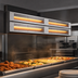 Thumbnail image #3 for Hatco Glo-Ray 54-Inch Double Infrared Strip Heater, 6-Inch Spacer, Unlighted Aluminum, 3000 Watts
