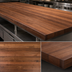 Thumbnail image #3 for Boos Block American Black Walnut Edge Grain Kitchen Countertop, 96 x 38 x 1-1/2 Inch