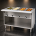 Thumbnail image #3 for Spec-Master 63-1/2-Inch Natural Gas Hot Food Table with 4 Dry Wells, Enclosed Base, and Cutting Board