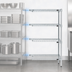 Thumbnail image #3 for EAGLEbrite 4-Tier Add-On Wire Shelving Unit with QuadTruss Shelves, 24