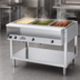 Thumbnail image #3 for ServeWell® 3-Well Stainless Steel Hot Food Table with Open Shelf Base, 46 x 32 x 34-Inch, 208-240V