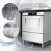 Thumbnail image #3 for Hobart LXGNR-1 Advansys Energy Recovery High-Temp Undercounter Glasswasher/Dishwasher with 14-Inch Leg Stand