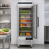 Thumbnail image #3 for Migali Competitor Series® 27-Inch One-Section Reach-In Refrigerator, 23 Cu. Ft., Bottom Mount, Solid Locking Door, Stainless Steel