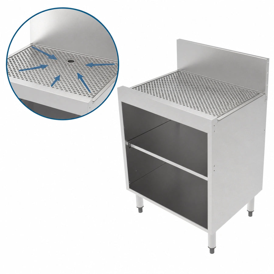 Pitched Drainboard Top