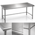 Thumbnail image #3 for Eagle Group Spec-Master Marine Series Stainless Steel Work Table, 84