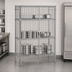 Thumbnail image #3 for Metro Super Erecta Stationary Stainless Steel Wire Security Cage