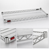 Thumbnail image #3 for Eagle Group QuadTruss 54-Inch x 21-Inch Stainless Steel Wire Shelf