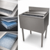 Thumbnail image #4 for BK Resources 30 Inch Wide x 18 Inch Deep Underbar Insulated Ice Bin with 8-Circuit Aluminum Cold Plate, 80 lb Capacity