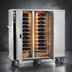 Thumbnail image #3 for Heated Insulated 3-Door Tray Delivery Cart with 45 Pair Fixed Slides
