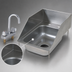 Thumbnail image #3 for John Boos Pro-Bowl Drop-In Hand Sink, 1-Compartment, 10 x 14 x 5 Bowl, Stainless Steel