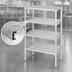 Thumbnail image #3 for Channel 54-Inch Wide x 20-Inch Deep Adjustable E-Channel Aluminum Shelf