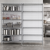 Thumbnail image #3 for EagleGard 5-Tier Add-On Wire Shelving Unit, 30 x 18 x 74 Inches, Hybrid Epoxy Finish