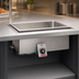 Thumbnail image #3 for Single-Well Built-In Electric Bottom-Mount Square Corner Hot Food Well, 12 x 20 Pan, Wet/Dry, Thermostatic, With Drain