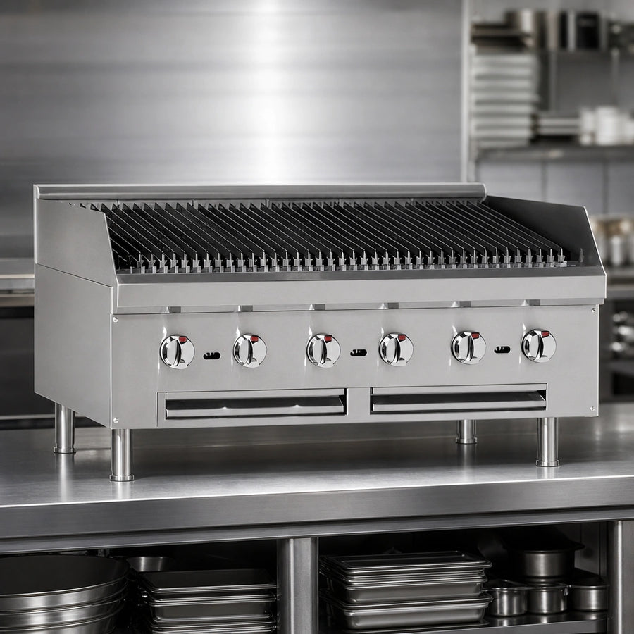 48-Inch Gas Charbroiler