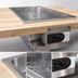Thumbnail image #3 for Full-Size Stainless Steel Drop-In Electric Wet Hot Food Well Warmer with Remote Thermostatic Control
