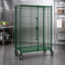 Thumbnail image #3 for Metro Super Erecta Mobile Wire Security Cage with Metroseal 3 Epoxy-Coated Finish