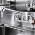 Thumbnail image #3 for T&S Brass Big-Flo Wall Mount Mixing Faucet with 14-Inch Swing Nozzle and 8-Inch Adjustable Centers