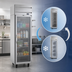 Thumbnail image #4 for Beverage-Air Cross Temp® 1-Section Convertible Reach-In Refrigerator/Freezer with Glass Door, Top-Mount Self-Contained, 23.1 Cu. Ft.
